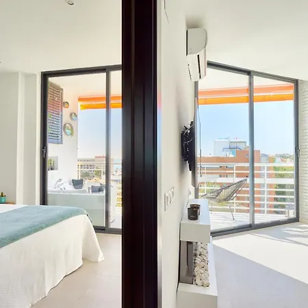 Del Mar Luxury With Jacuzzi Lägenhet Torremolinos